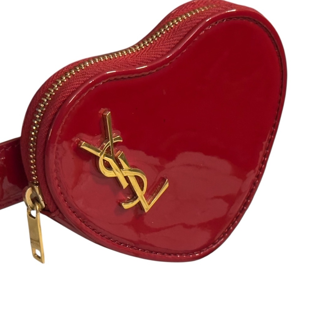 Saint Laurent Love Box Heart Shaped Crossbody Belt Bag